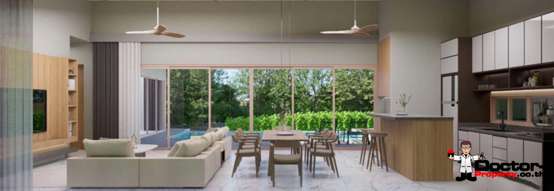 3 Bedroom Pool Villa in Mae Nam, Koh Samui – For Sale