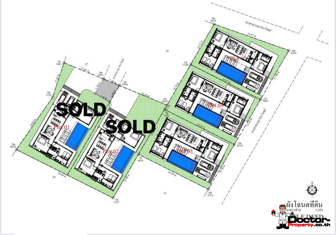 3 Bedroom Pool Villa in Mae Nam, Koh Samui – For Sale