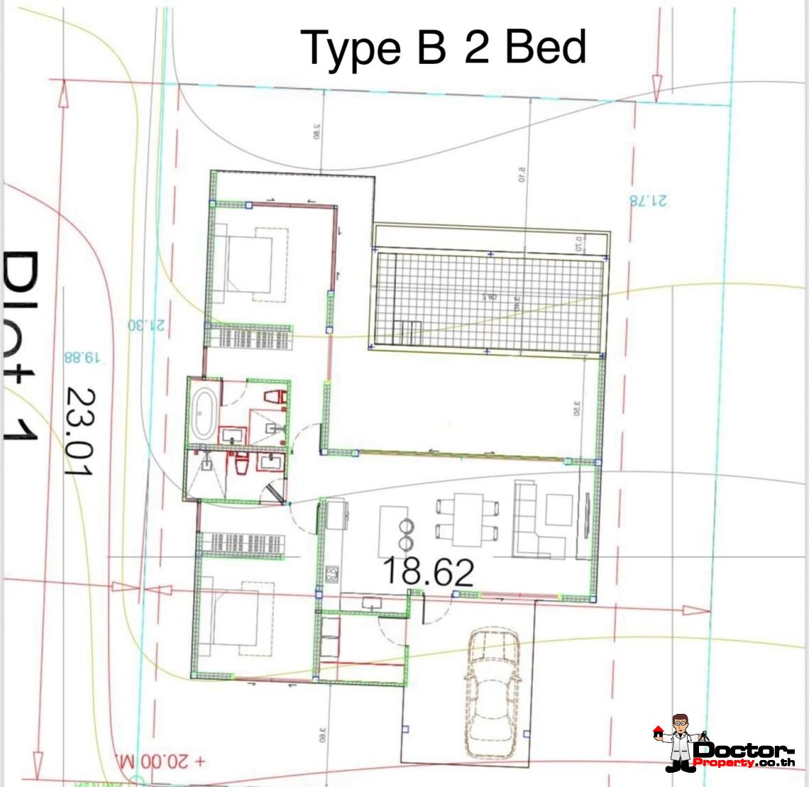 Modern 2-3 Bedroom Pool Villa in Mae Nam, Koh Samui – For Sale