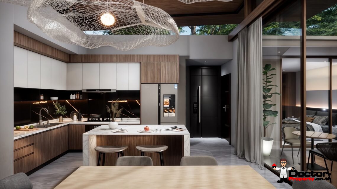 Modern 3 Bedroom Pool Villa in Mae Nam, Koh Samui – For Sale