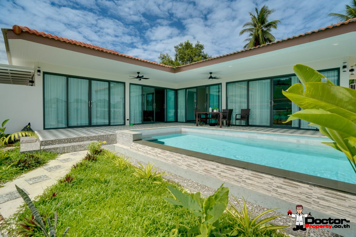 3 Bedroom Pool Villa in Lipa Noi, Koh Samui – For Sale