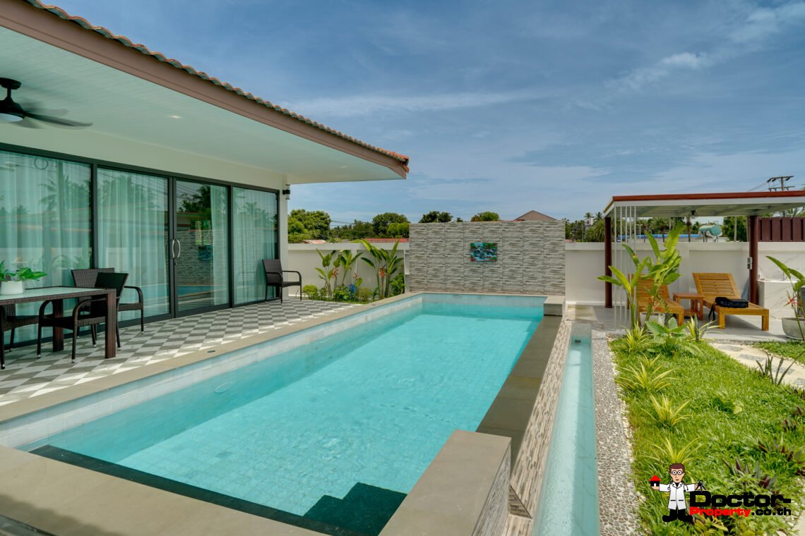 3 Bedroom Pool Villa in Lipa Noi, Koh Samui – For Sale