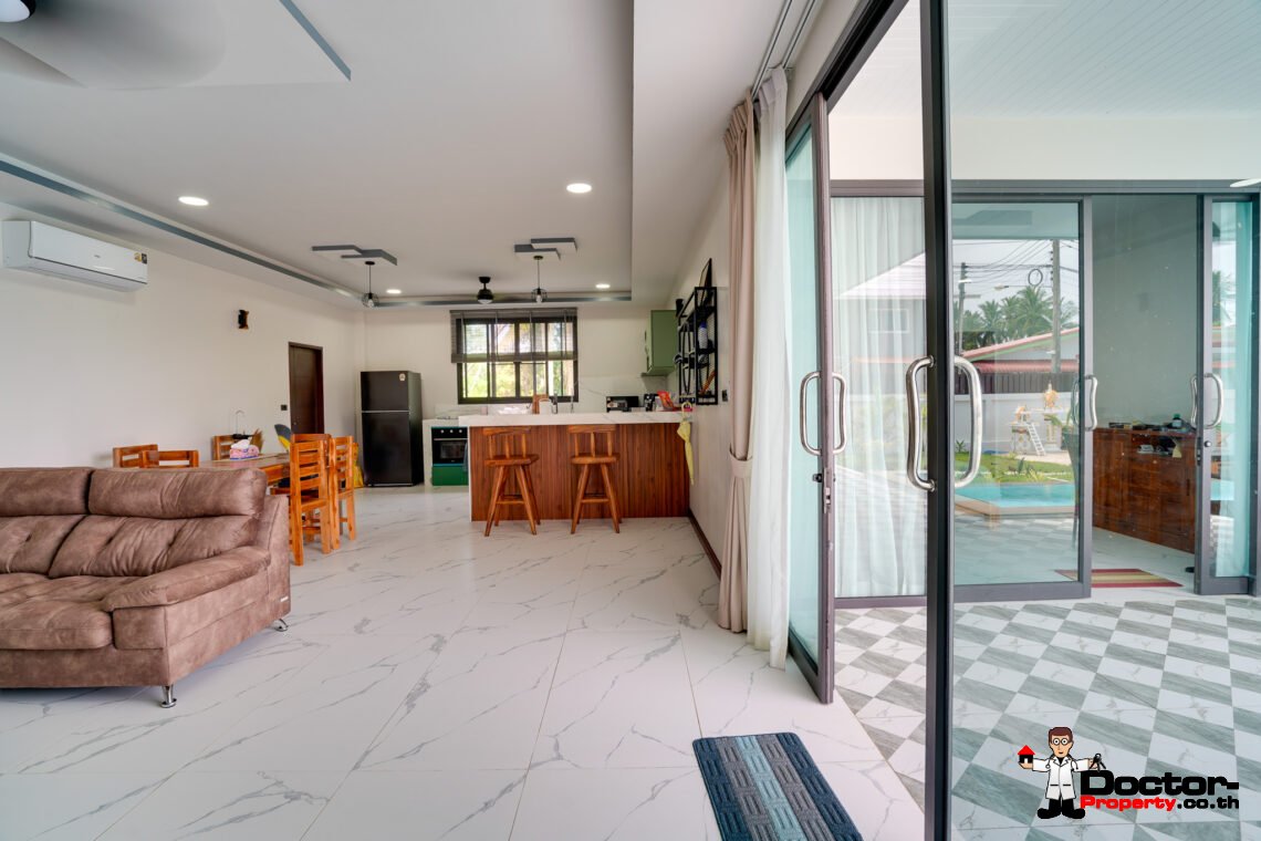 3 Bedroom Pool Villa in Lipa Noi, Koh Samui – For Sale