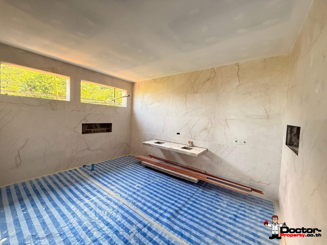 New Project! 4 Bedroom Pool Villas with Seaview in Chaweng – For Sale