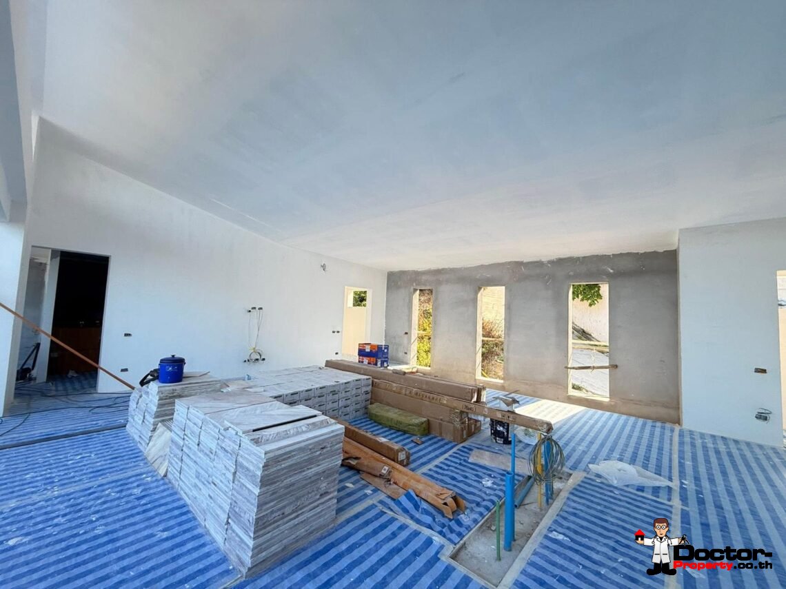 New Project! 4 Bedroom Pool Villas with Seaview in Chaweng – For Sale