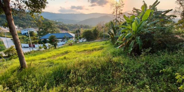 Flat Land 520sqm with Mountain View in Mae Nam, Koh Samui – For Sale