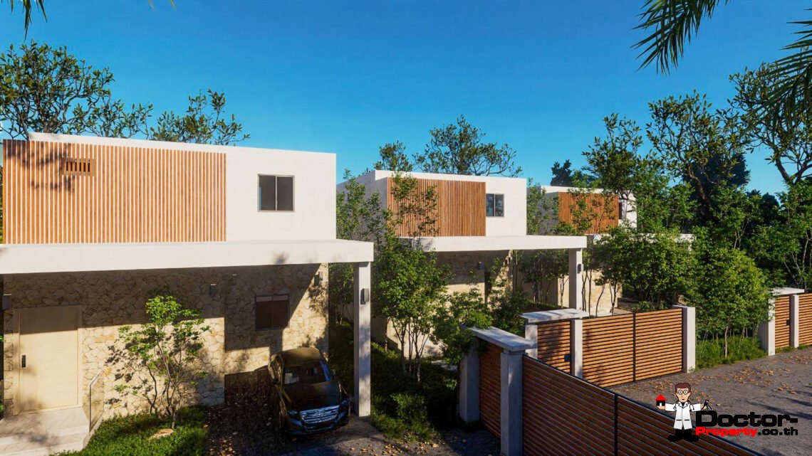 New 4 Bedroom Pool Villa with Sea View in Lamai, Koh Samui – For Sale