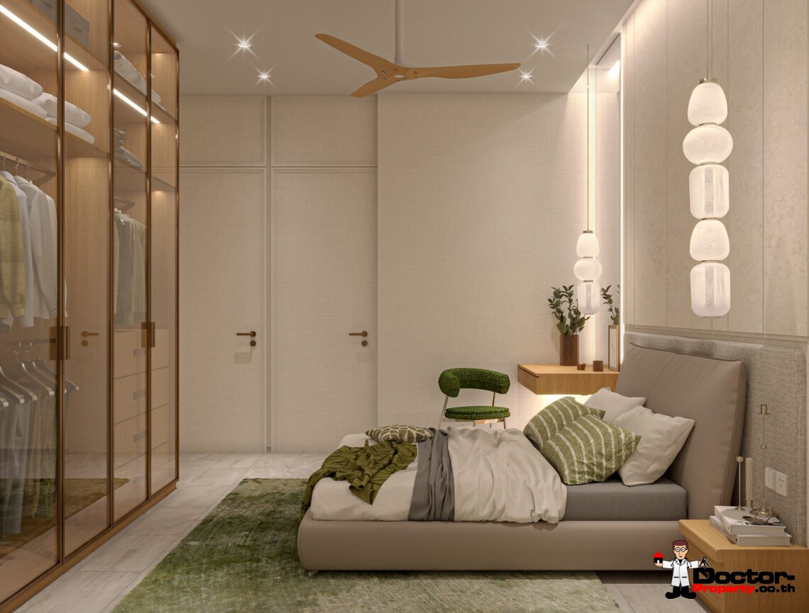 New 4 Bedroom Pool Villa with Sea View in Lamai, Koh Samui – For Sale