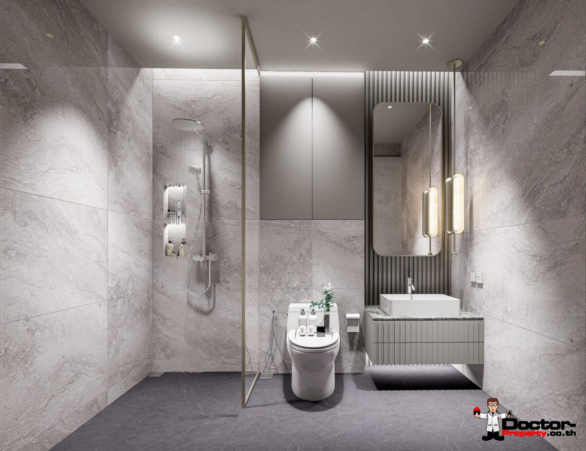 New 4 Bedroom Pool Villa with Sea View in Lamai, Koh Samui – For Sale