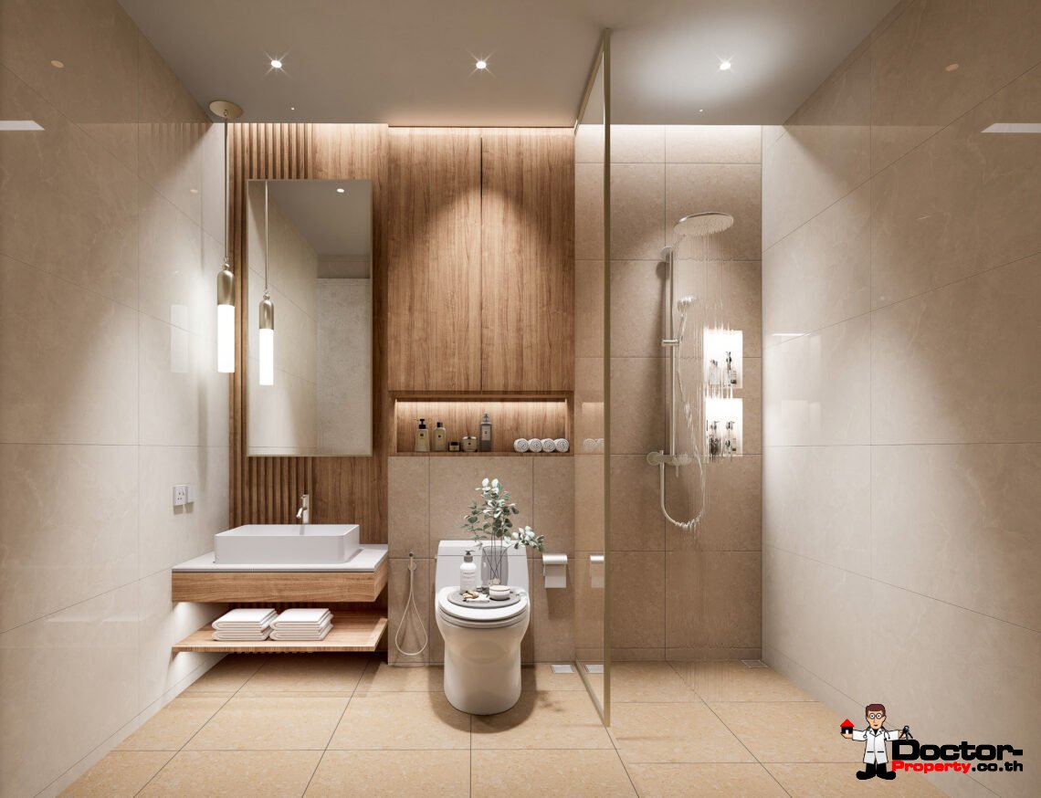 New 4 Bedroom Pool Villa with Sea View in Lamai, Koh Samui – For Sale