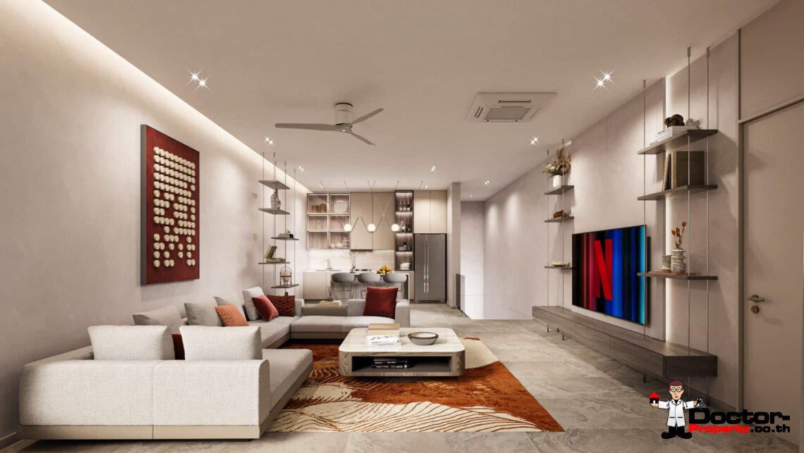 New 4 Bedroom Pool Villa with Sea View in Lamai, Koh Samui – For Sale