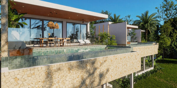 New 4 Bedroom Pool Villa with Sea View in Lamai, Koh Samui – For Sale