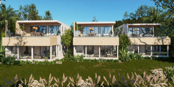 New 4 Bedroom Pool Villa with Sea View in Lamai, Koh Samui – For Sale