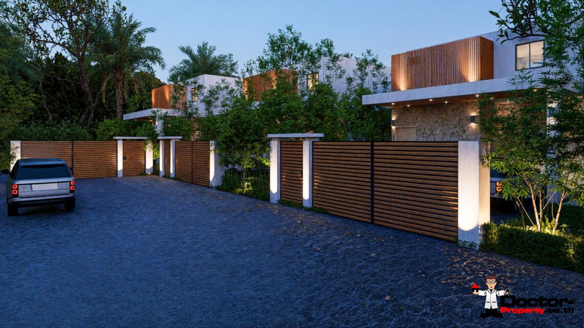 New 4 Bedroom Pool Villa with Sea View in Lamai, Koh Samui – For Sale