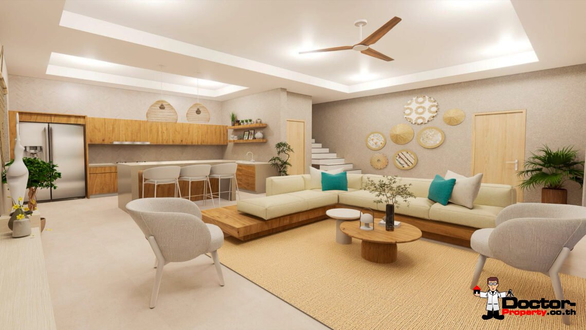 New 3-4 Bedroom Pool Villa in Lamai, Koh Samui – For Sale