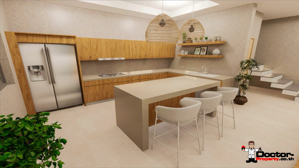 New 3-4 Bedroom Pool Villa in Lamai, Koh Samui – For Sale