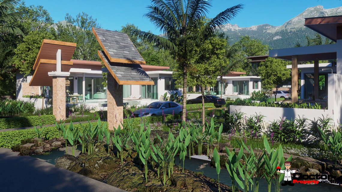 New 3-4 Bedroom Pool Villa in Lamai, Koh Samui – For Sale