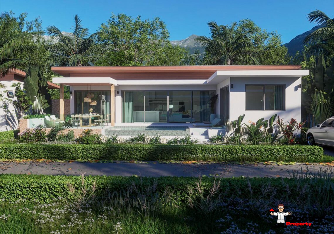 New 3-4 Bedroom Pool Villa in Lamai, Koh Samui – For Sale