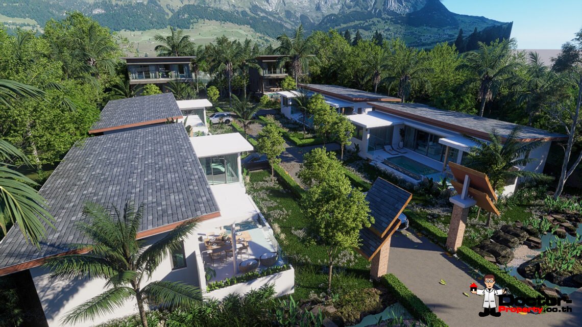 New 3-4 Bedroom Pool Villa in Lamai, Koh Samui – For Sale