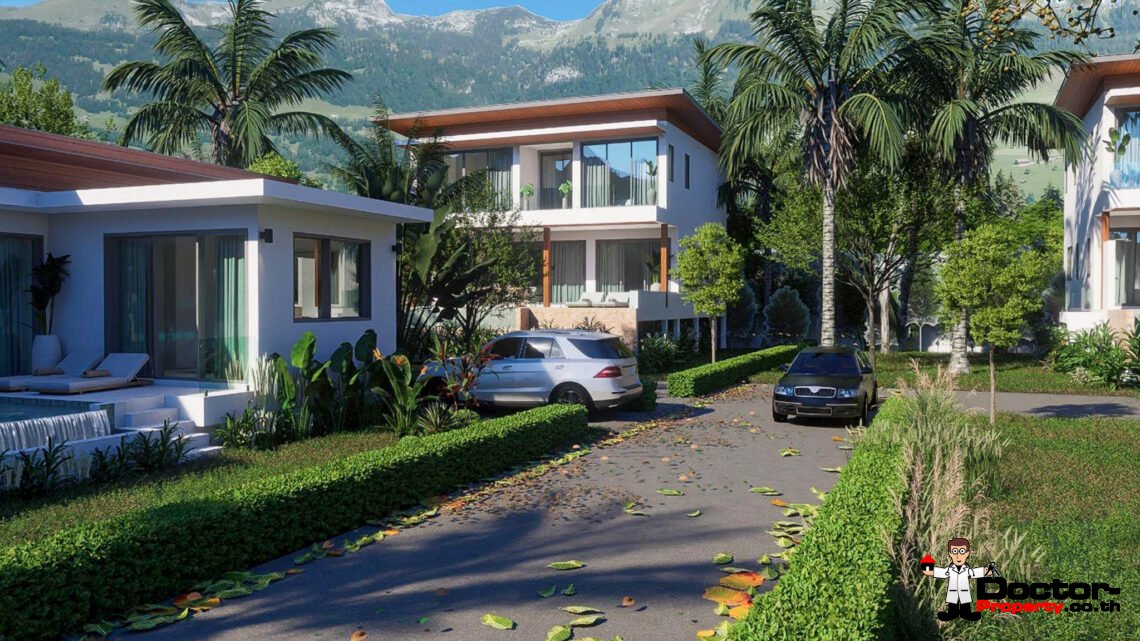 New 3-4 Bedroom Pool Villa in Lamai, Koh Samui – For Sale
