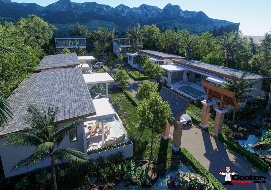 New 3-4 Bedroom Pool Villa in Lamai, Koh Samui – For Sale