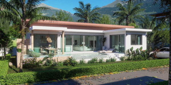 New 3-4 Bedroom Pool Villa in Lamai, Koh Samui – For Sale