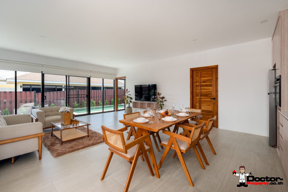 New 3 Bedroom Pool Villa in Bo Phut, Koh Samui – For Sale