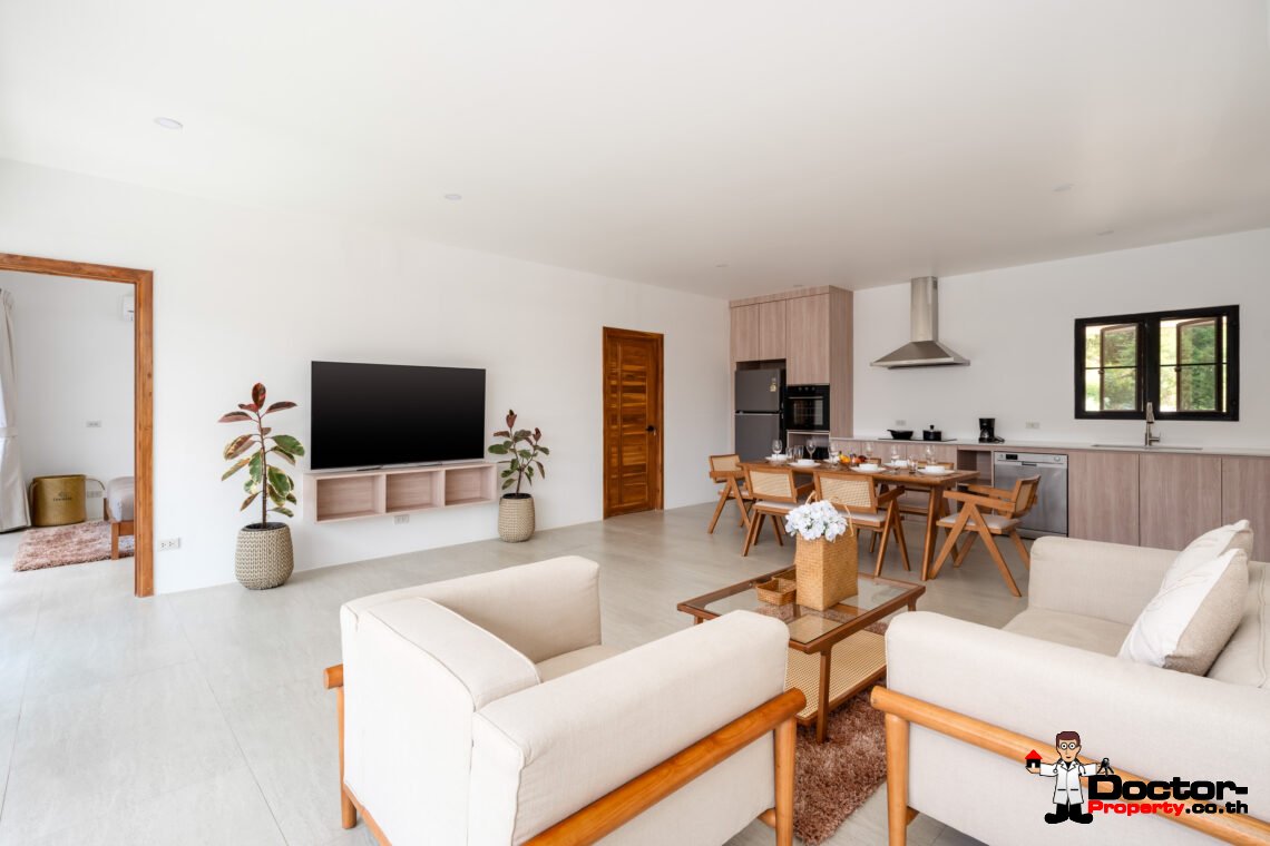 New 3 Bedroom Pool Villa in Bo Phut, Koh Samui – For Sale