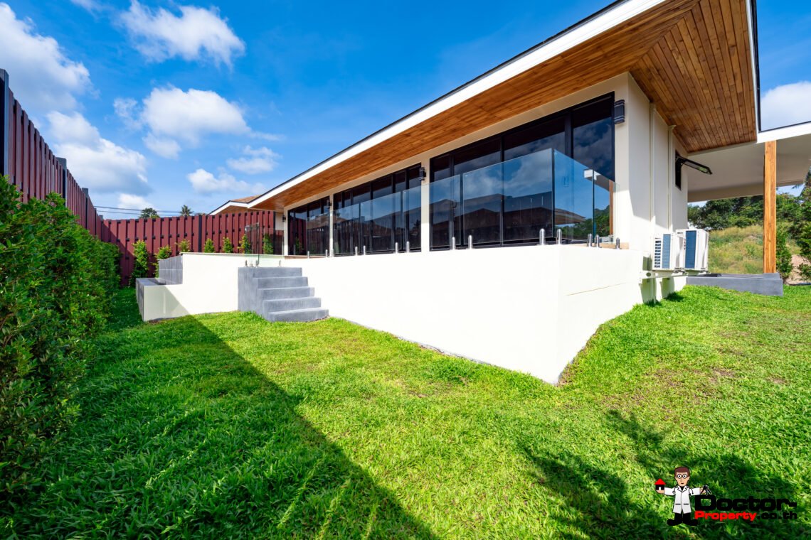 New 3 Bedroom Pool Villa in Bo Phut, Koh Samui – For Sale