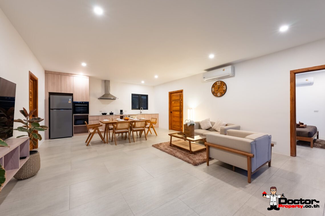 New 3 Bedroom Pool Villa in Bo Phut, Koh Samui – For Sale