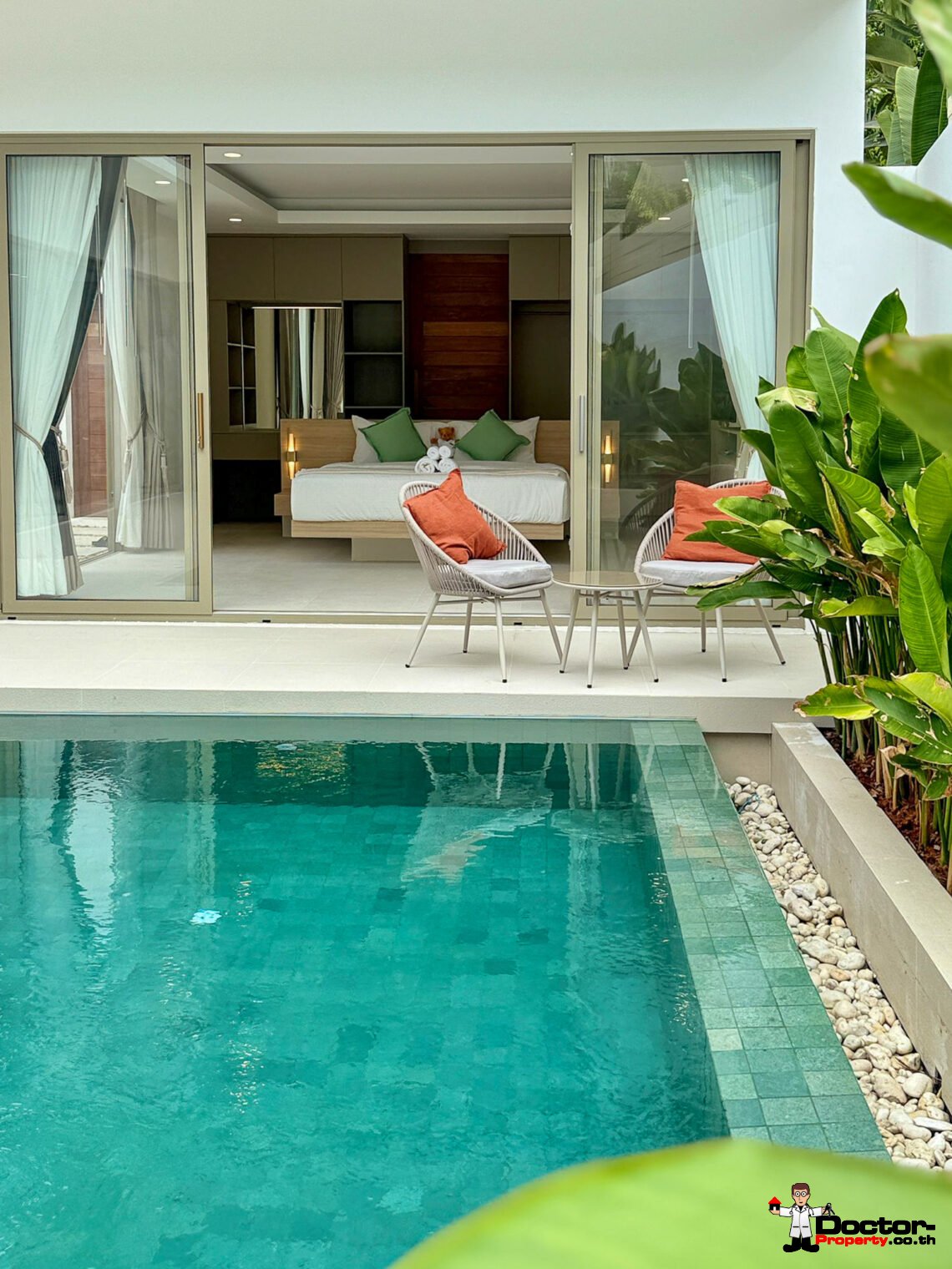 Modern 3 Bedroom Pool Villa in Bo Phut, Koh Samui – For Sale