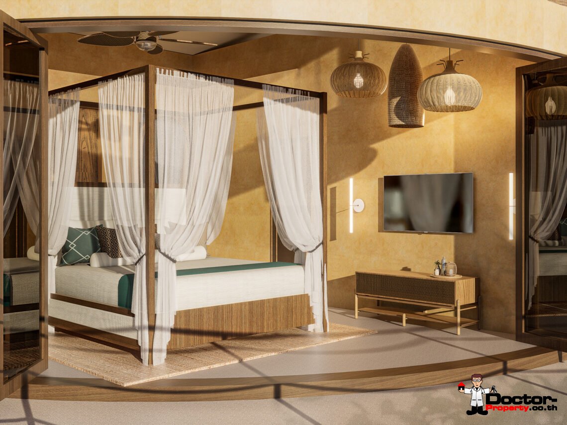 2 Bedroom Pool Villa with Sea View in Angthong, Koh Samui – For Sale