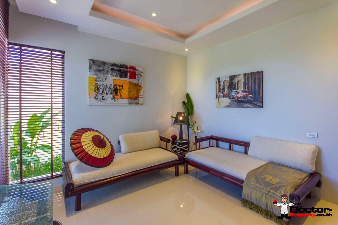 Luxury 5 Bedroom Pool Villa with Sea View in Plai Laem, Koh Samui – For Sale