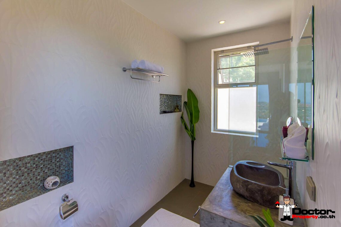 Luxury 5 Bedroom Pool Villa with Sea View in Plai Laem, Koh Samui – For Sale