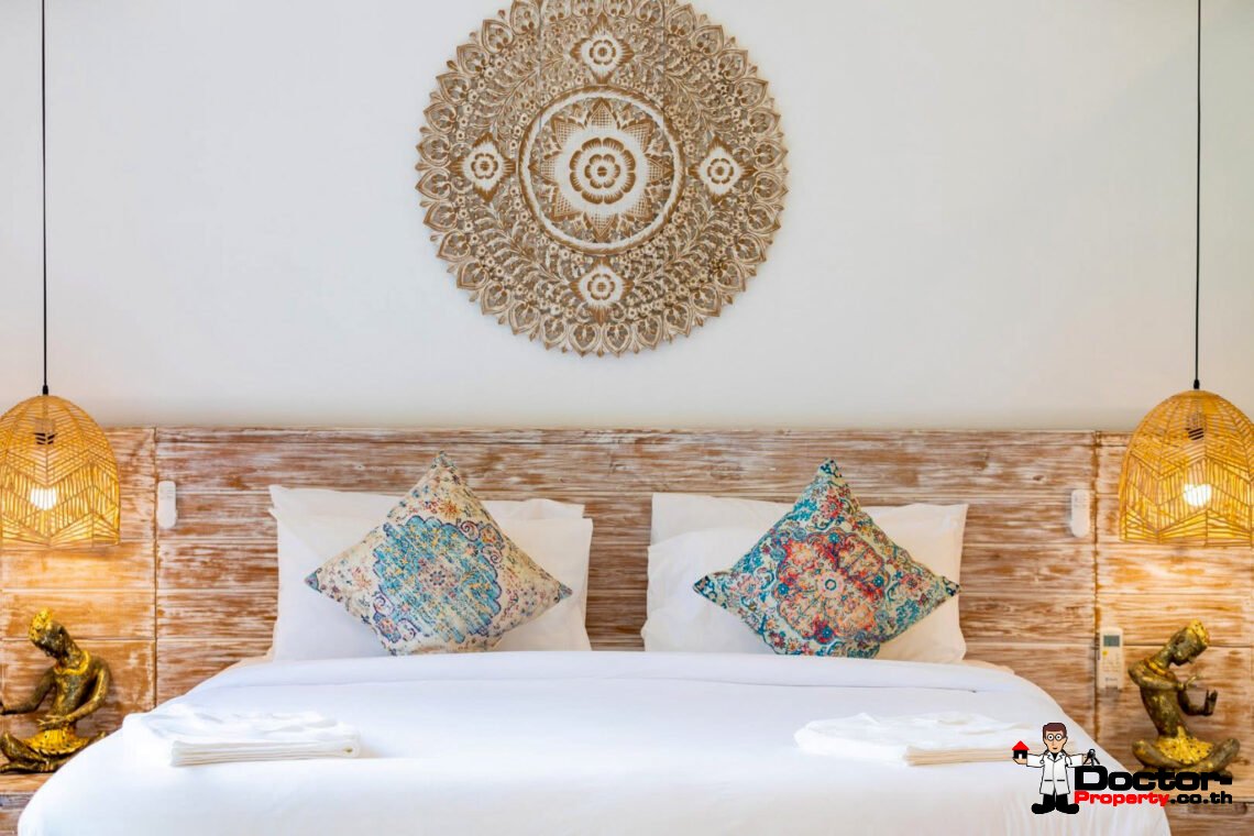 Tropical 3 Bedroom Pool Villa in Mae Nam, Koh Samui – For Sale