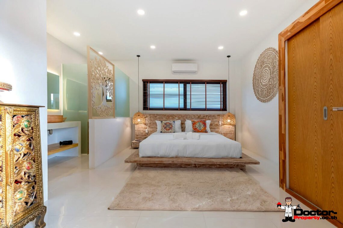 Tropical 3 Bedroom Pool Villa in Mae Nam, Koh Samui – For Sale