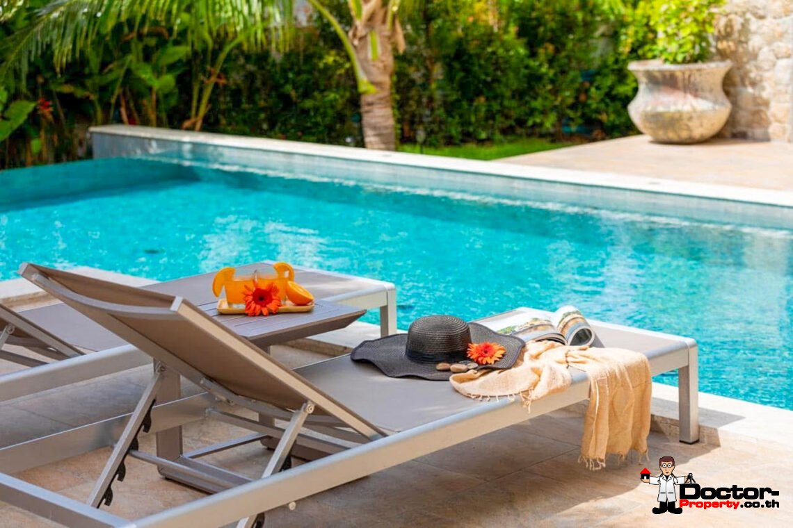 Tropical 3 Bedroom Pool Villa in Mae Nam, Koh Samui – For Sale