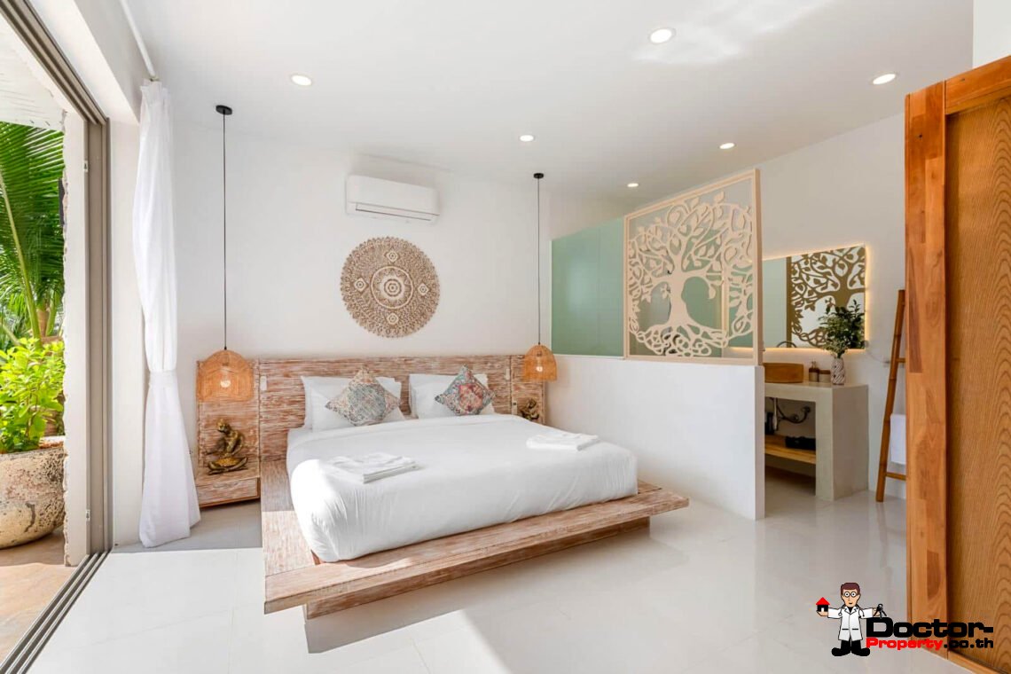 Tropical 3 Bedroom Pool Villa in Mae Nam, Koh Samui – For Sale