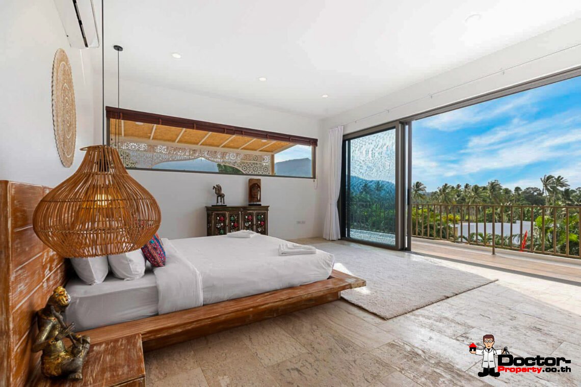 Tropical 3 Bedroom Pool Villa in Mae Nam, Koh Samui – For Sale