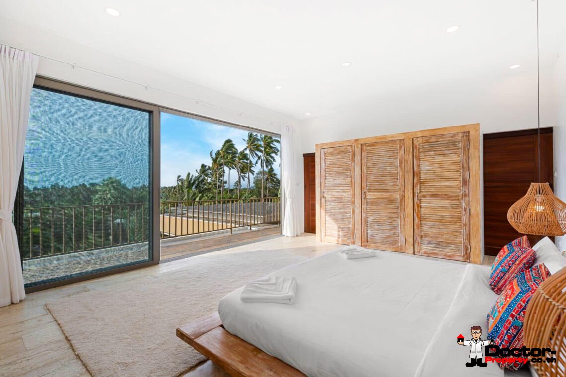 Tropical 3 Bedroom Pool Villa in Mae Nam, Koh Samui – For Sale
