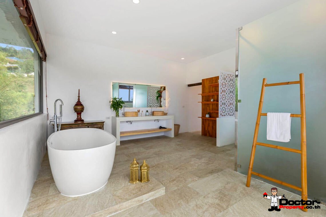 Tropical 3 Bedroom Pool Villa in Mae Nam, Koh Samui – For Sale