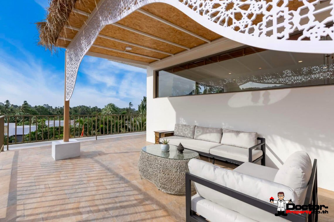 Tropical 3 Bedroom Pool Villa in Mae Nam, Koh Samui – For Sale