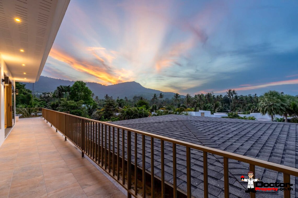 Tropical 3 Bedroom Pool Villa in Mae Nam, Koh Samui – For Sale