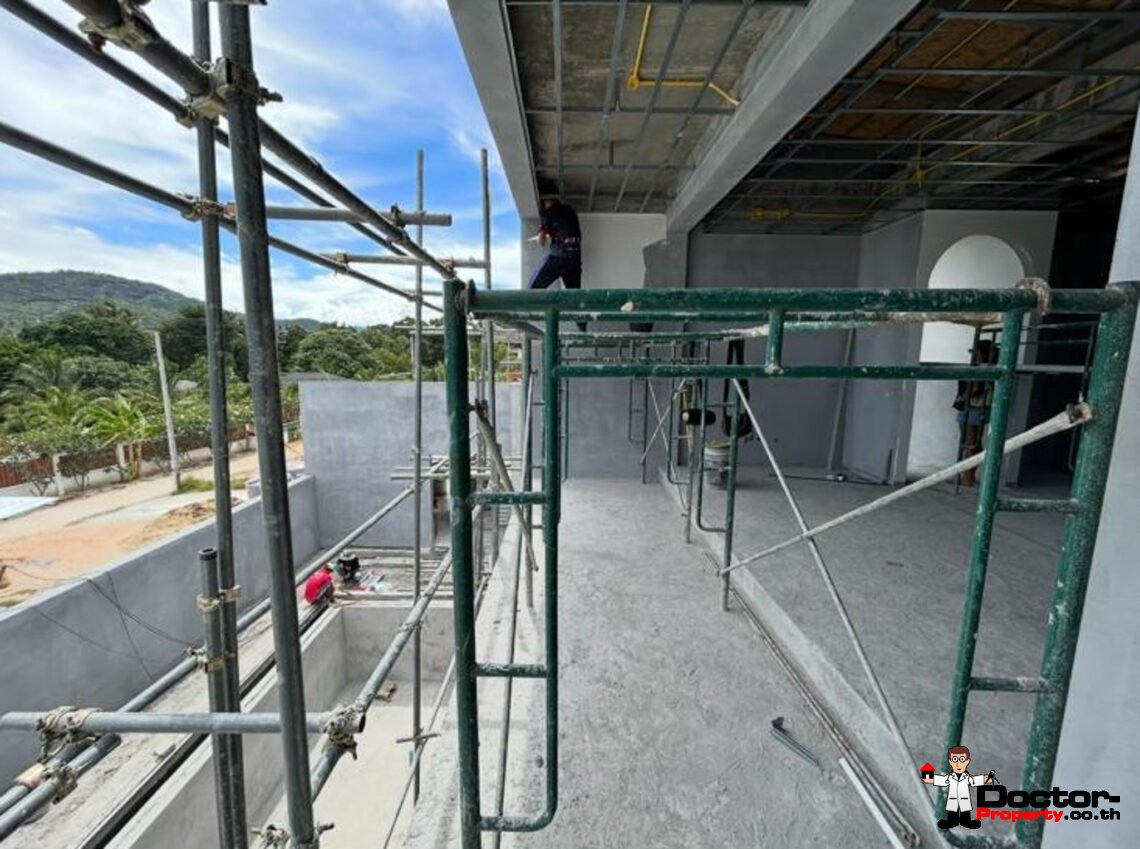 3 Bedroom Pool Villa in Bang Rak, Koh Samui – For Sale