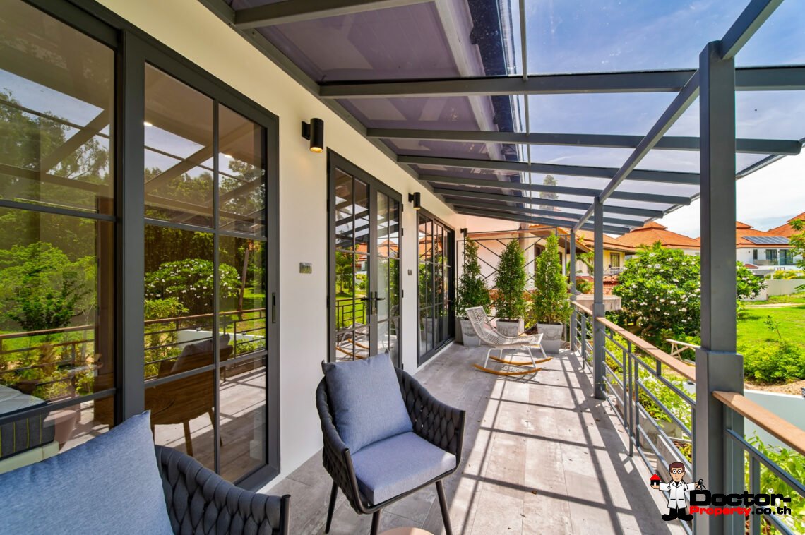 Modern 3 Bedroom Pool Villa in Plai Laem, Koh Samui – For Sale