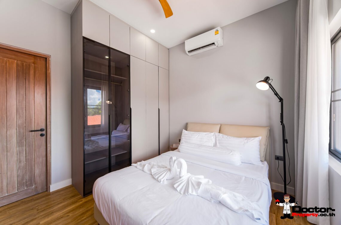 Modern 3 Bedroom Pool Villa in Plai Laem, Koh Samui – For Sale