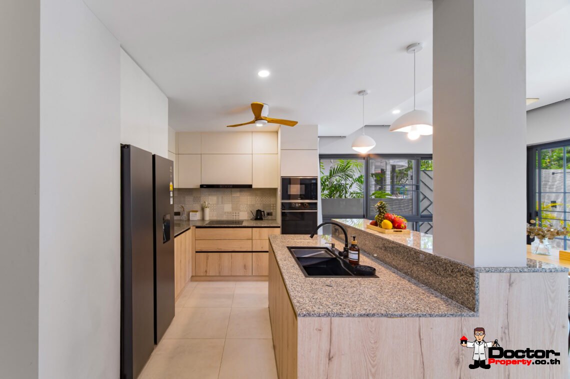 Modern 3 Bedroom Pool Villa in Plai Laem, Koh Samui – For Sale