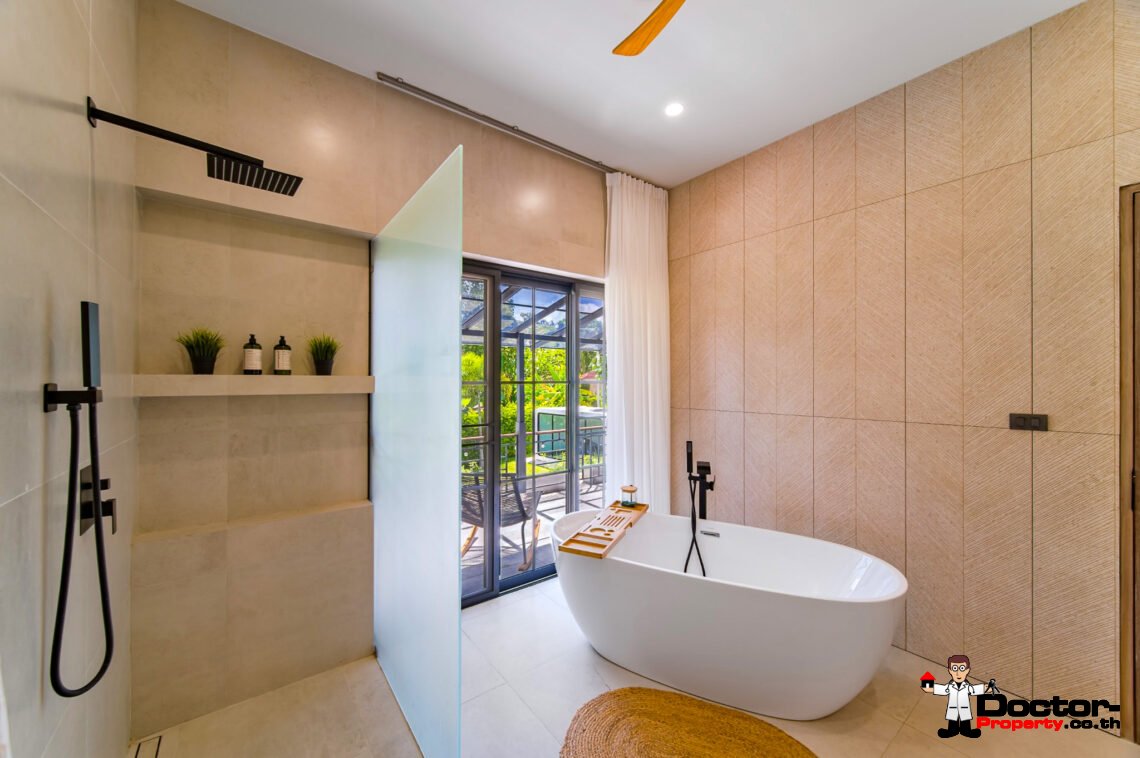 Modern 3 Bedroom Pool Villa in Plai Laem, Koh Samui – For Sale