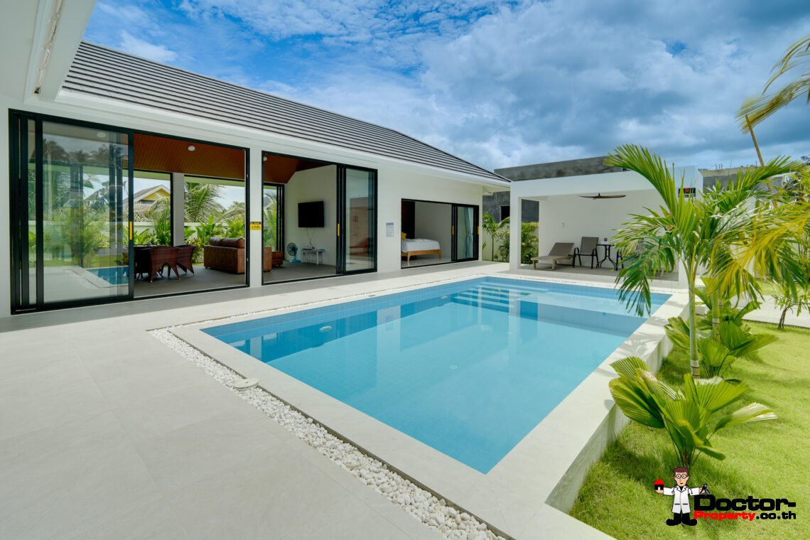 3 Bedroom Private Pool Villa in Mae Nam, Koh Samui – For Sale