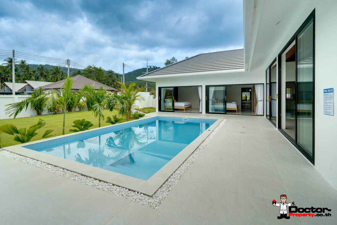 3 Bedroom Private Pool Villa in Mae Nam, Koh Samui – For Sale